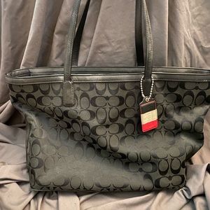 Coach Tote Bag- Black